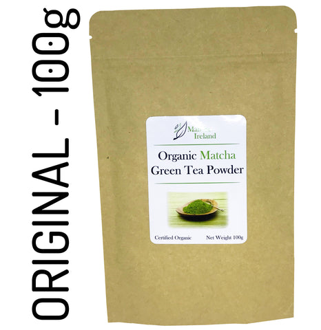 100g - Organic Ceremonial Grade Matcha Green Tea Powder