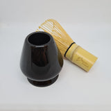 Matcha Whisk Holder Black with Whisk