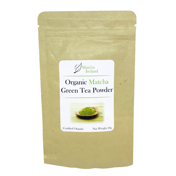 Organic Matcha Green Tea Powder 50g | Ceremonial Grade – Matcha Ireland